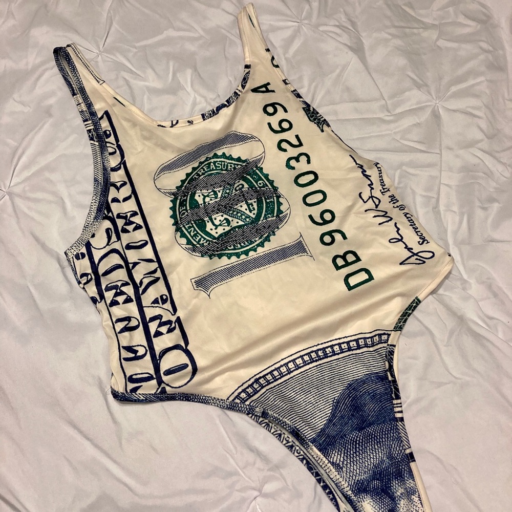 New Money Swimsuit w/Cover up